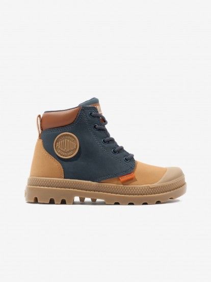 Palladium Pampa Hi Cuff Waterproof OZ Kids Boots