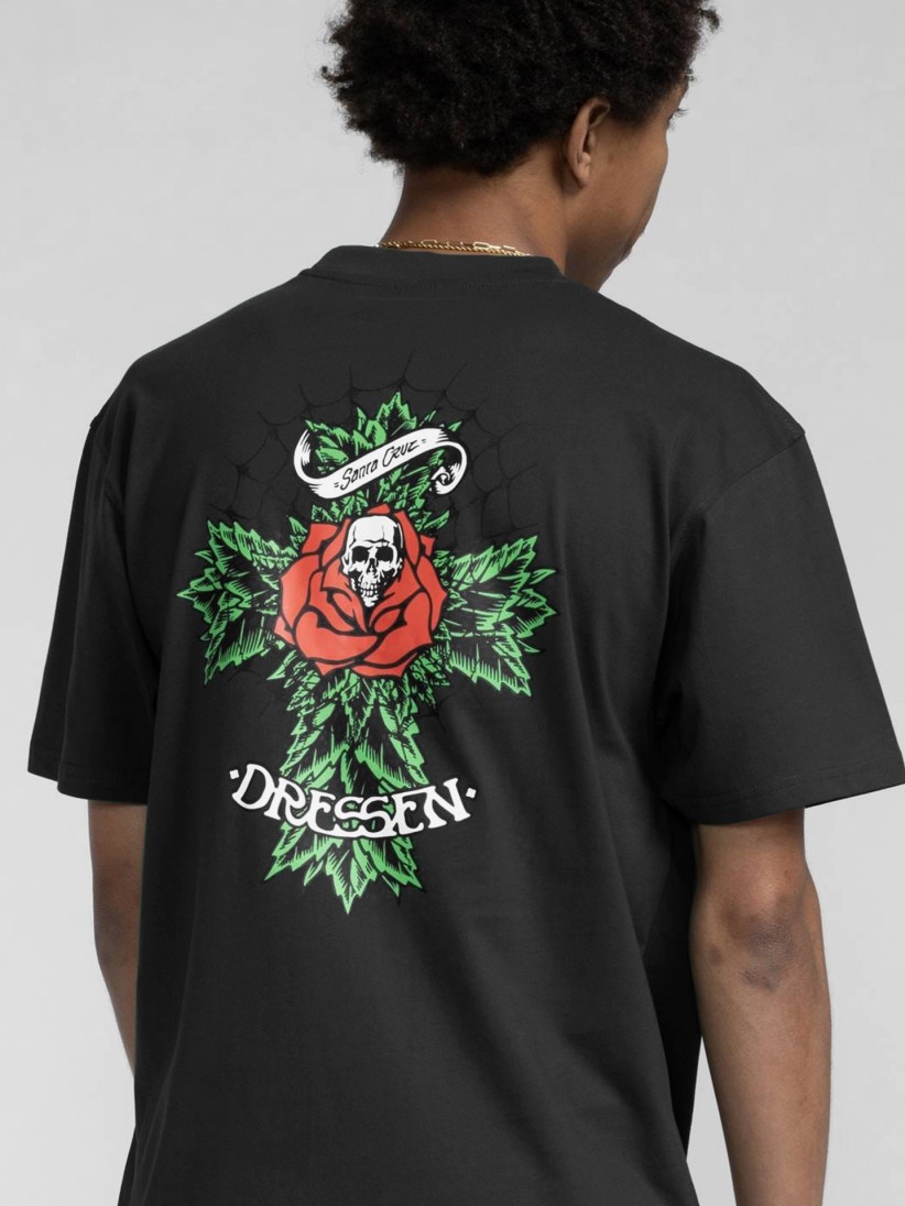 T-shirt Santa Cruz Dressen Rose Cross 2