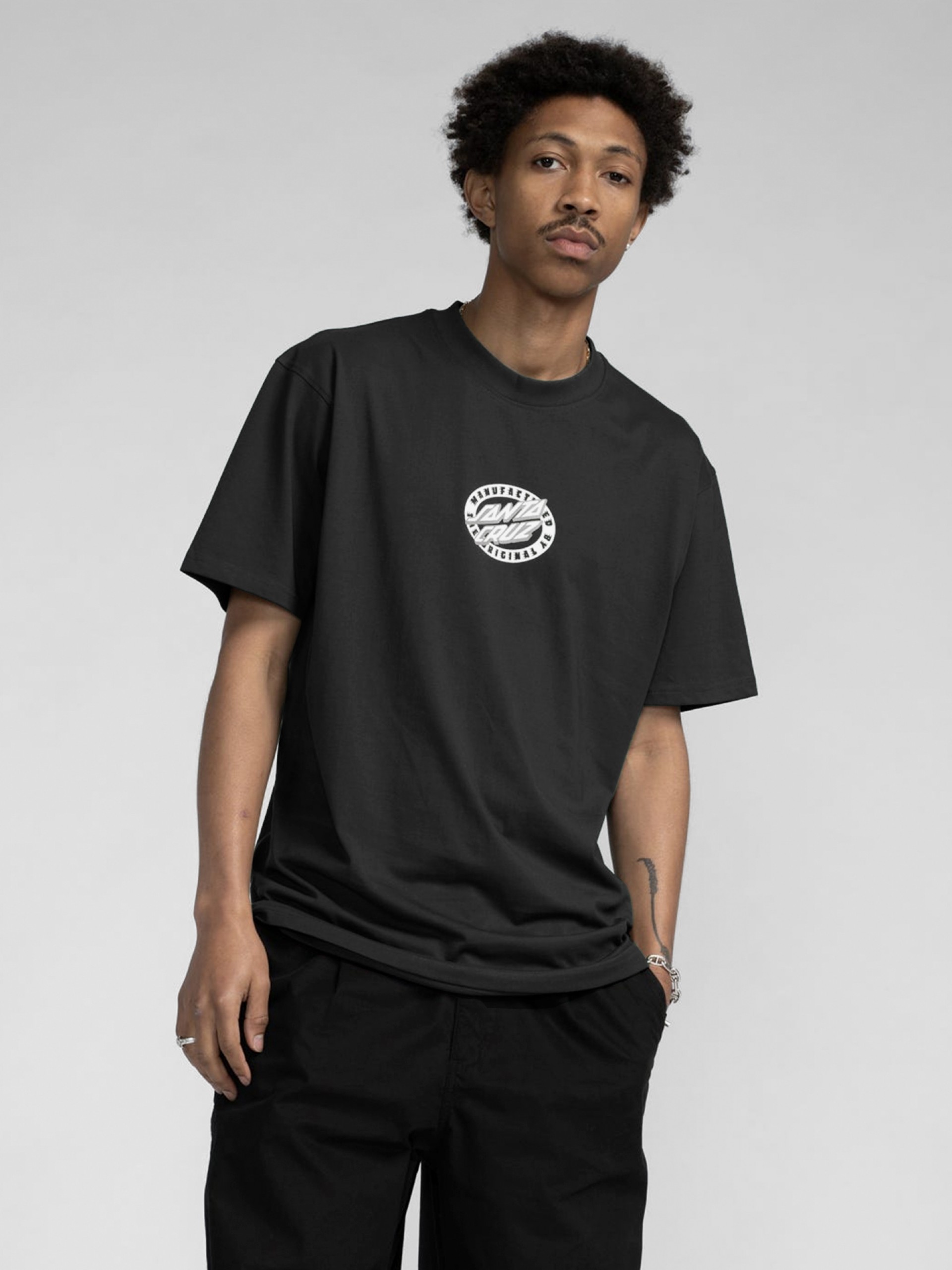 T-shirt Santa Cruz MFG Oval Dot Front