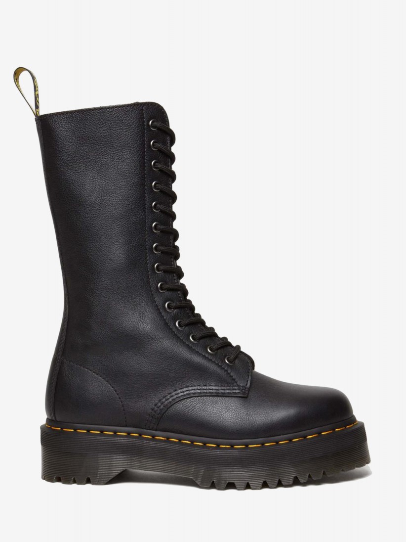 Dr. Martens 1B99 Pisa Leather Mid Calf Lace Up Boots