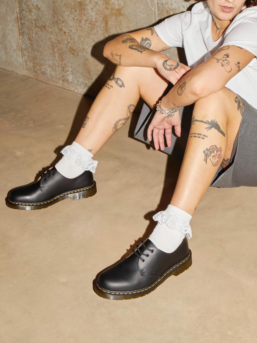 Dr. Martens 1461 Black Smooth Shoes 11838002 BZR Online