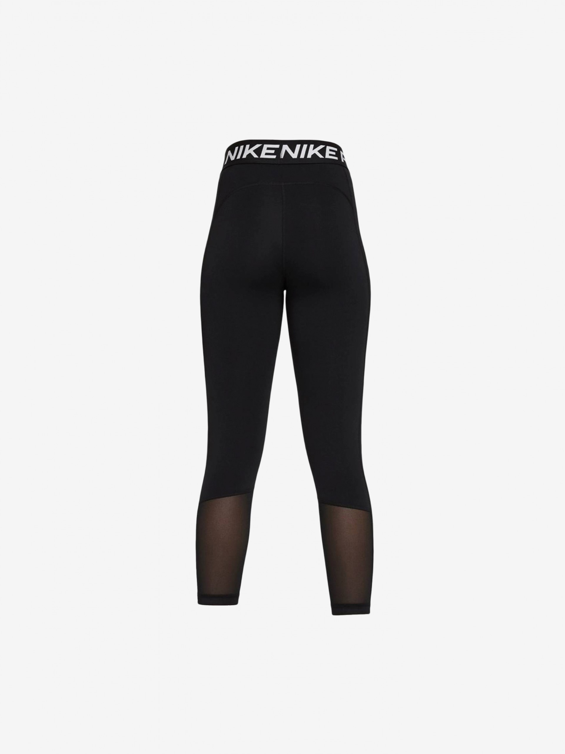 Leggings de Treino Nike Pro 365 Mid-Rise Pretas Para Mulher