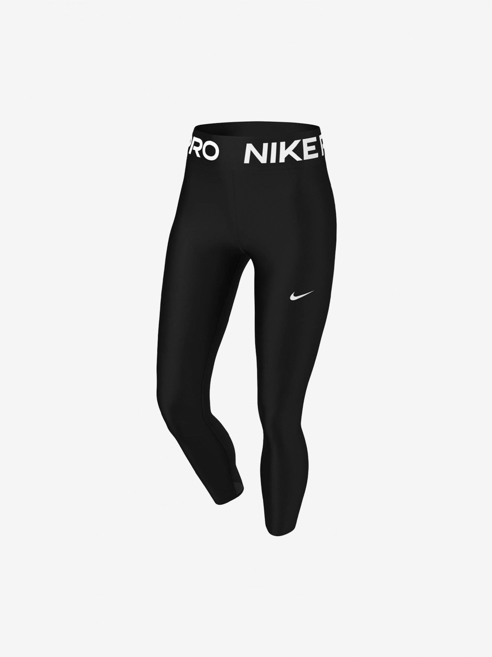 Leggings de Treino Nike Pro 365 Mid-Rise Pretas Para Mulher