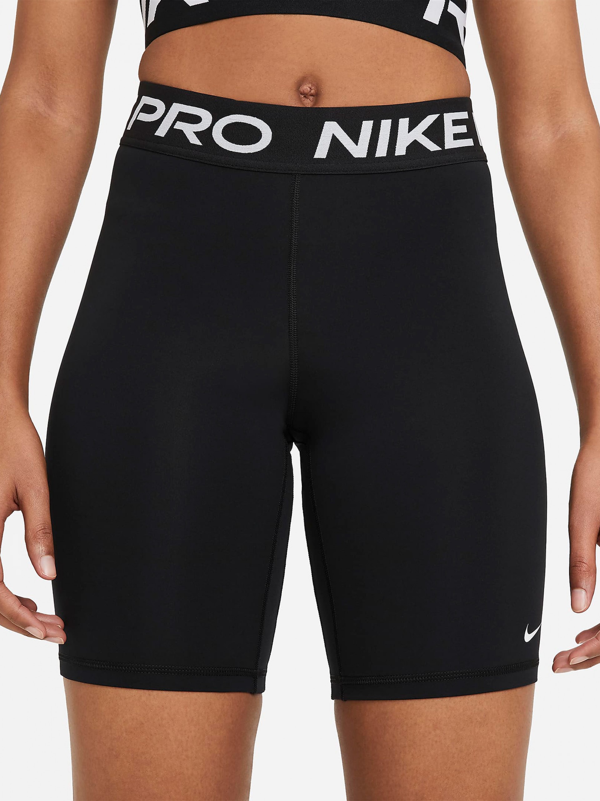 Nike Pro 365 20cm Black Shorts For Women