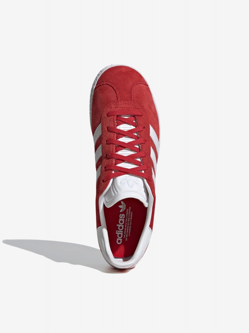 Adidas Gazelle J Red Sneakers