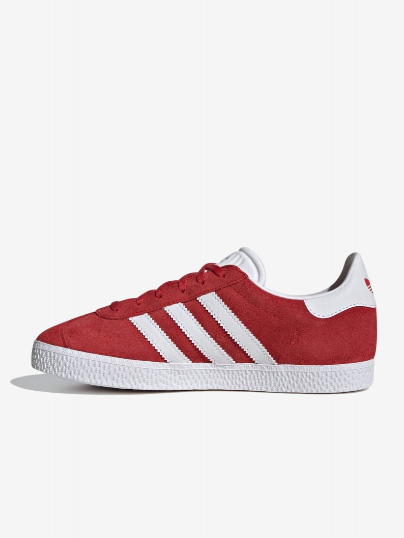 Adidas Gazelle J Red Sneakers