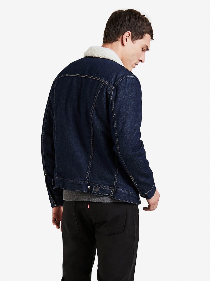 Casaco Levis Sherpa Trucker