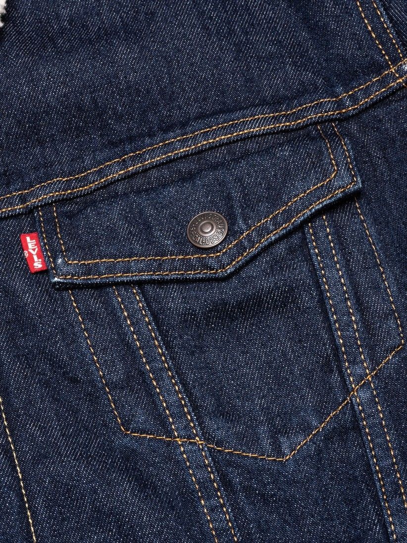 Casaco Levis Sherpa Trucker