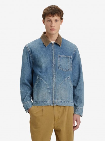 Levis Full-Zip Mechanics Trucker Jacket