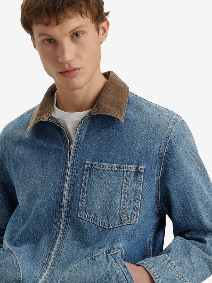 Casaco Levis Full-Zip Mechanics Trucker