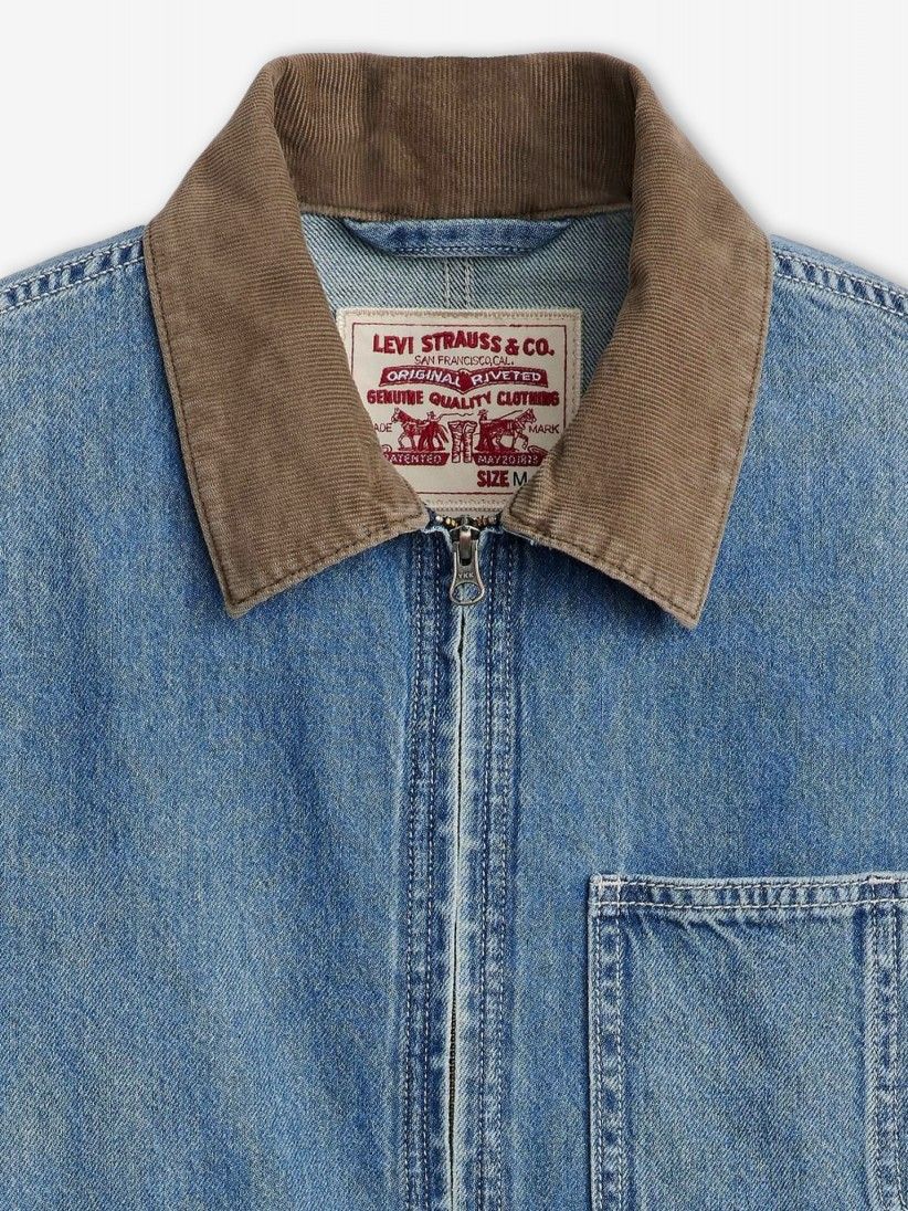 Casaco Levis Full-Zip Mechanics Trucker