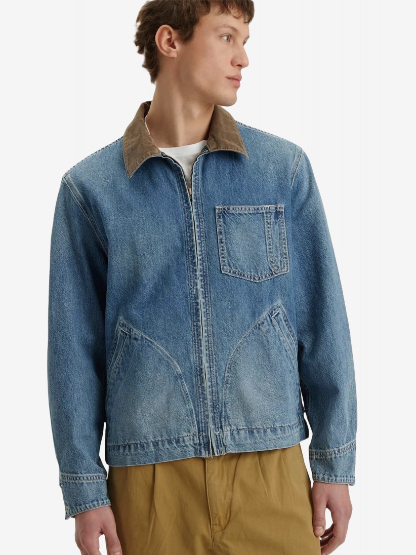 Casaco Levis Full-Zip Mechanics Trucker