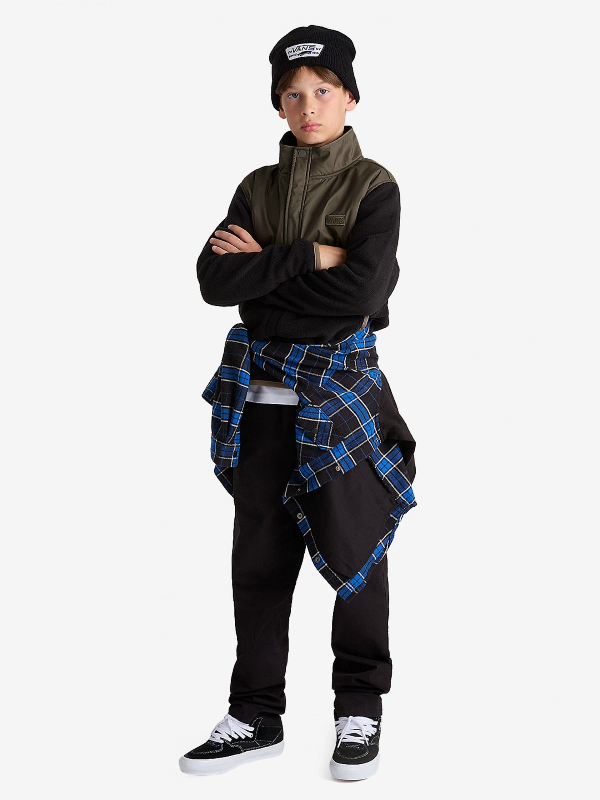 Camisola com Fecho Vans By Ranford Polar Fleece HZ Kids