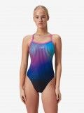 Speedo Placement Digital Turnback Swimsuit