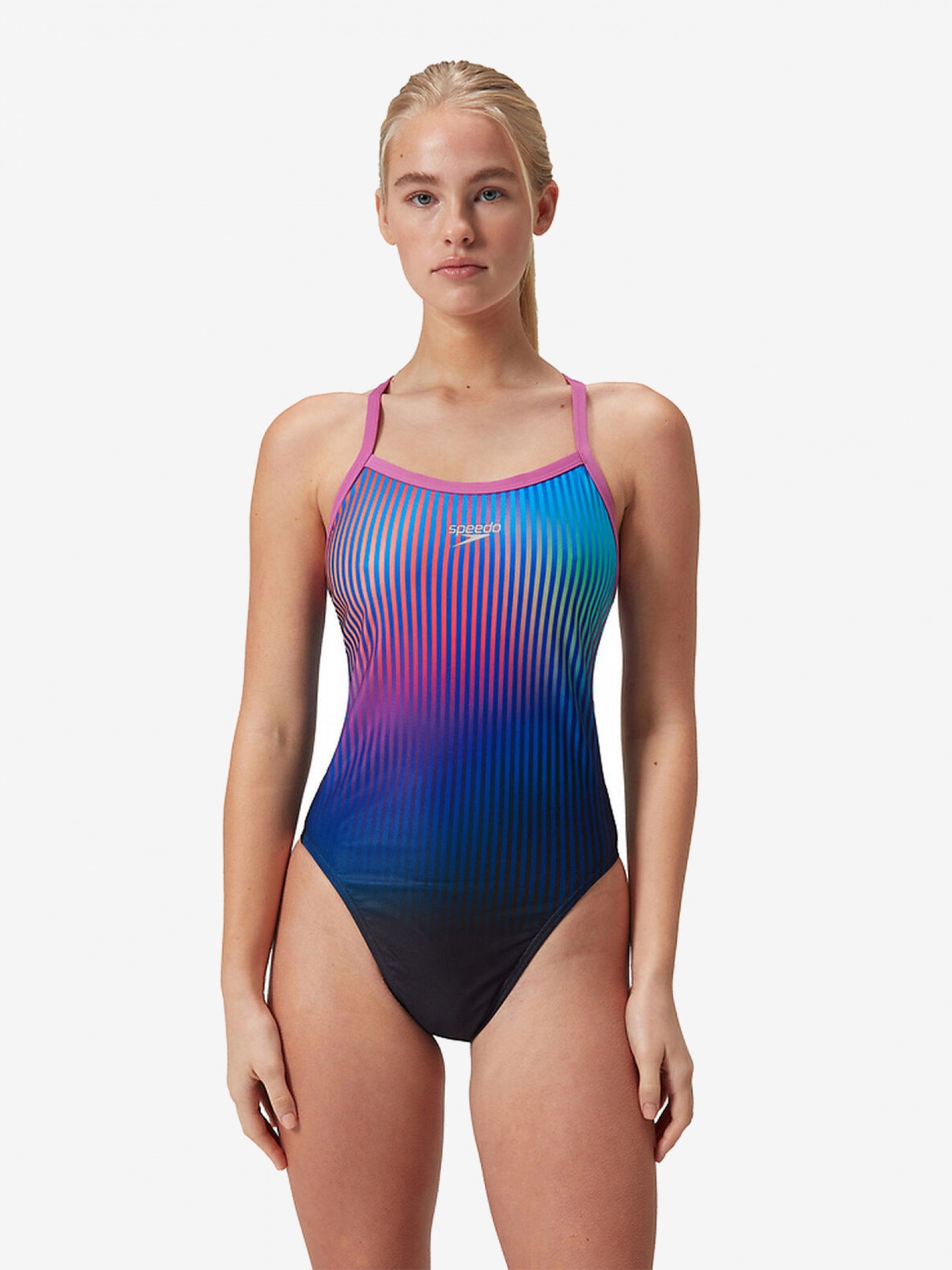 Fato de Banho Speedo Placement Digital Turnback