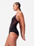 Speedo Placement Laneback Swimsuit