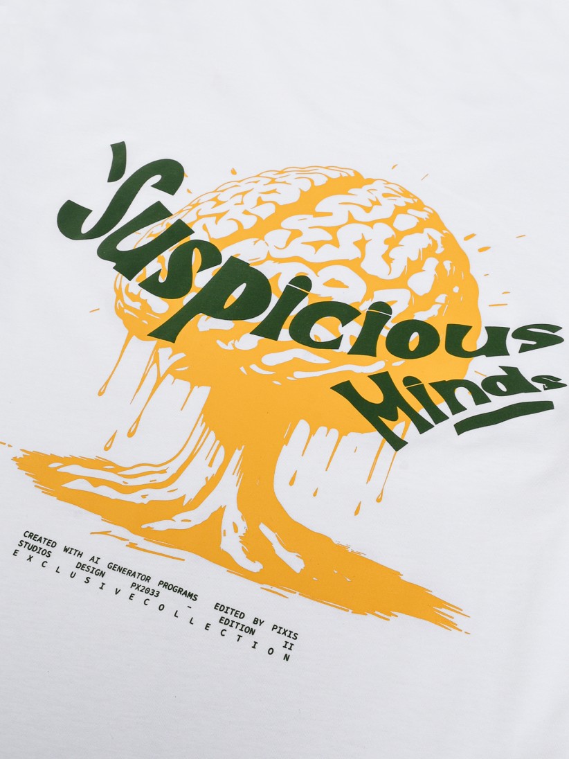 Camiseta Pixis Suspicious Minds