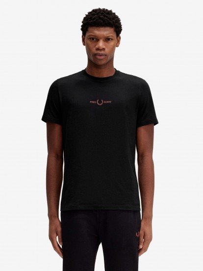 Fred Perry Embroidered T-shirt