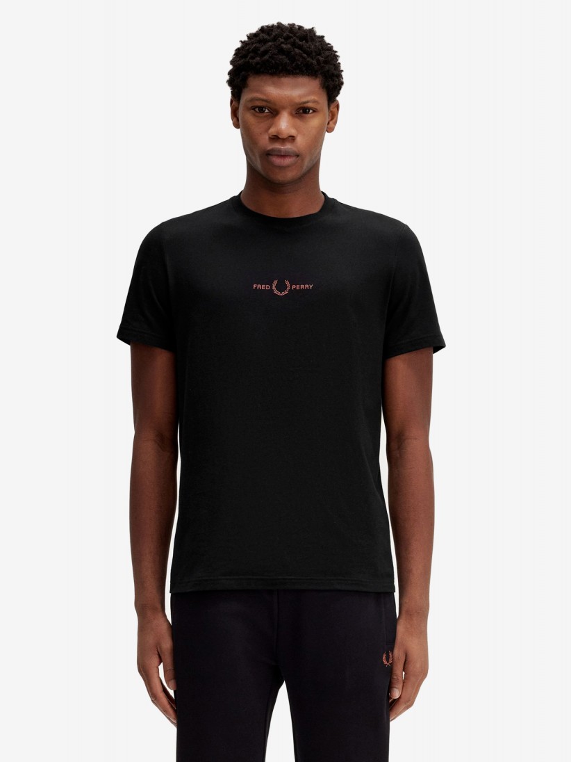 Camiseta Fred Perry Embroidered