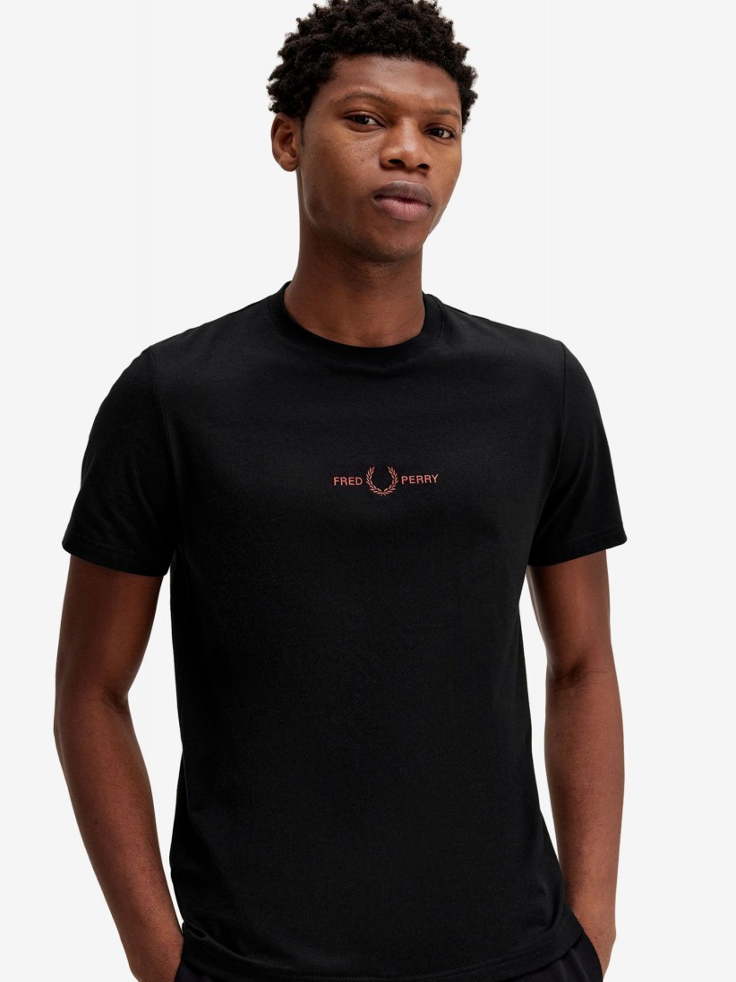 T-shirt Fred Perry Embroidered