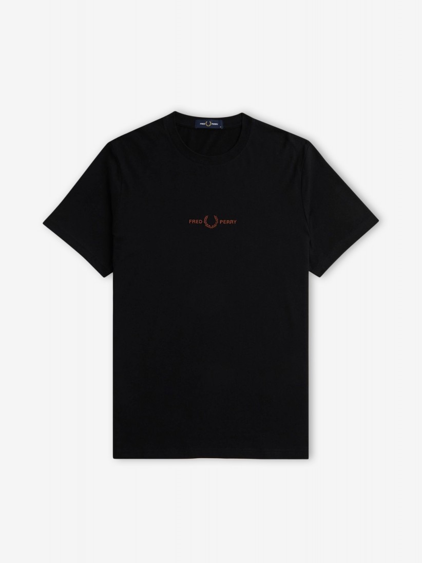 T-shirt Fred Perry Embroidered