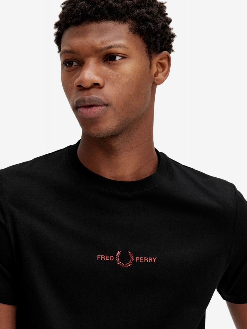 Fred Perry Embroidered T-shirt