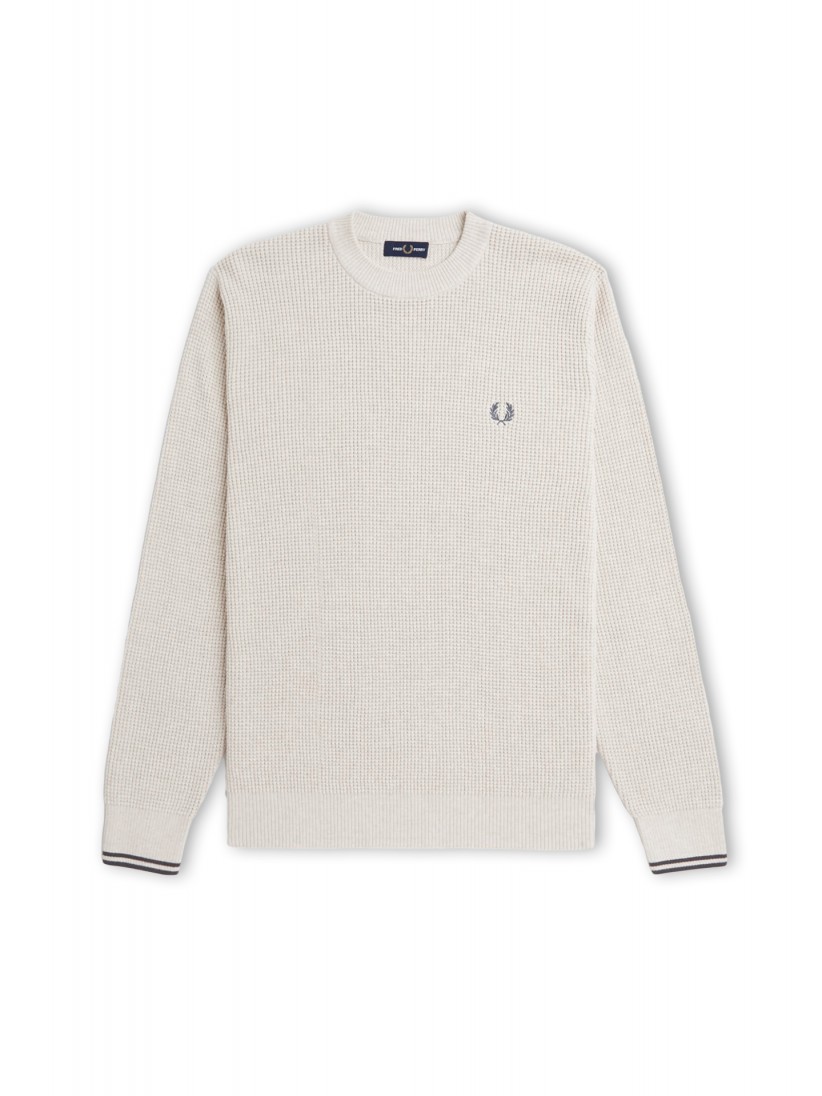 Camisola Fred Perry Waffle Stitch