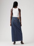 Levis Ankle Column Denim Skirt