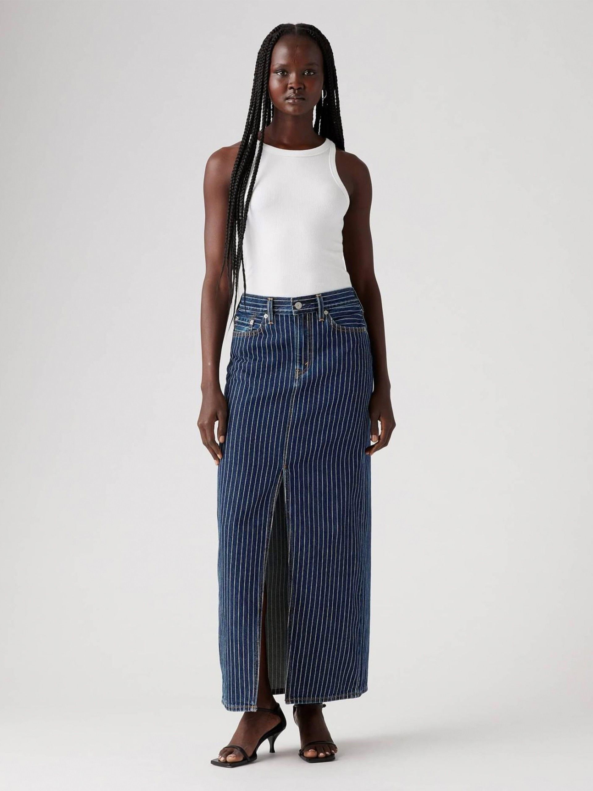 Falda Vaquera Levis Ankle Column