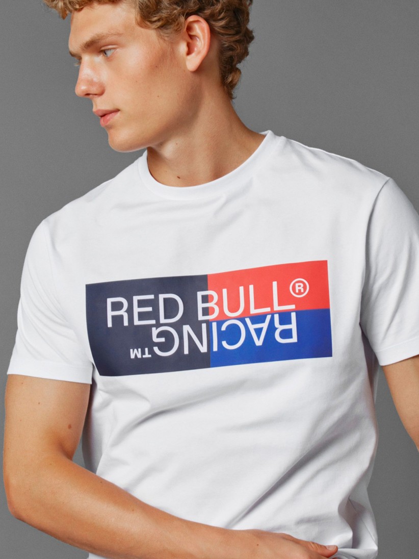 T-shirt Pepe Jeans Red Bull Racing Color Block Logo T-shirt Pepe Jeans Red Bull Racing Color Block Logo