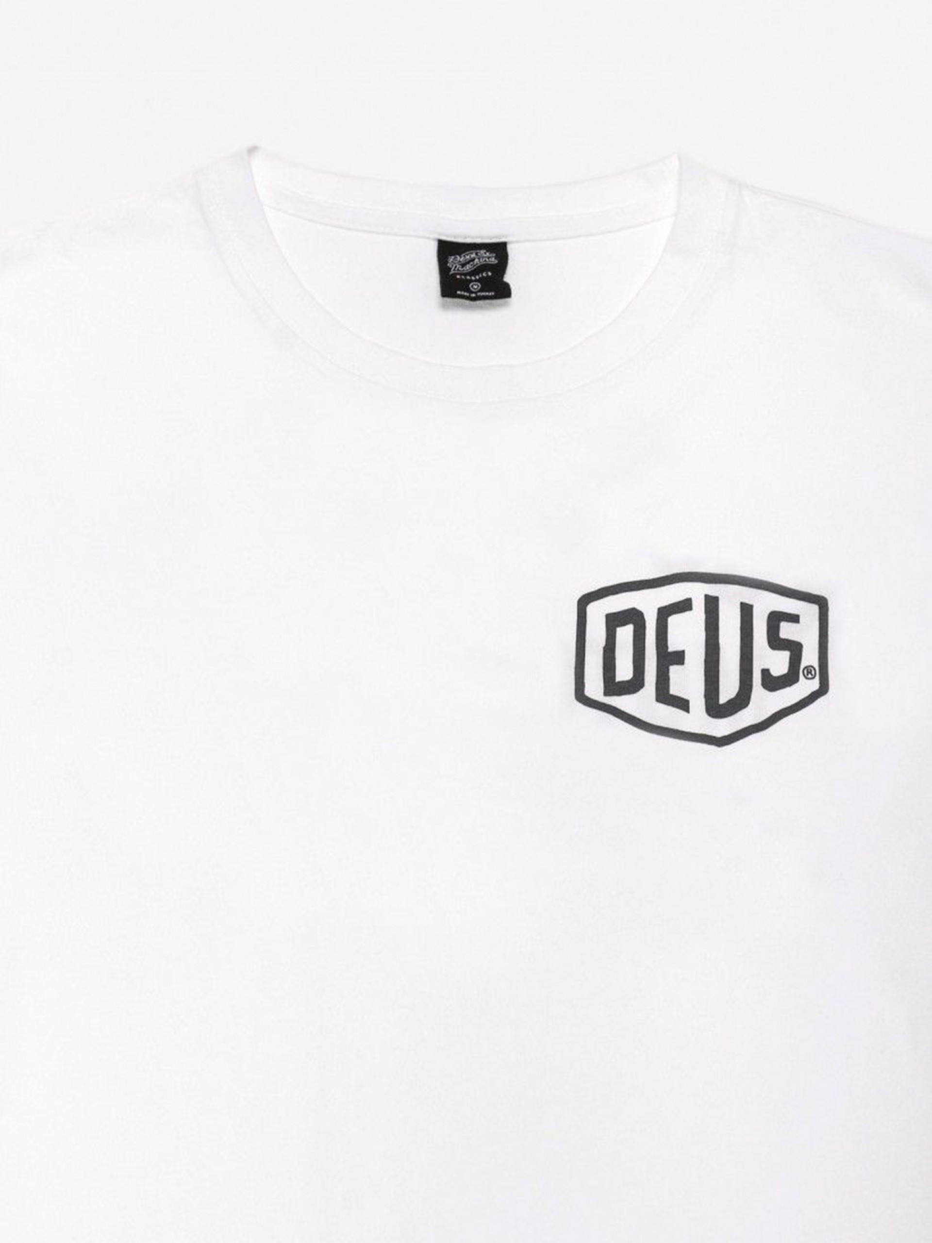 T-shirt Deus Ex Machina Milano Address Branca