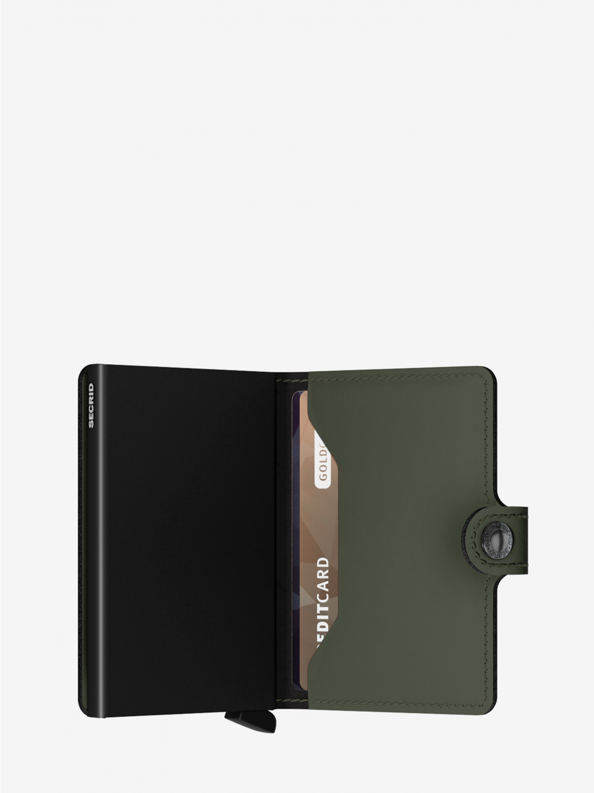 Cartera MM Secrid Verde y Negra