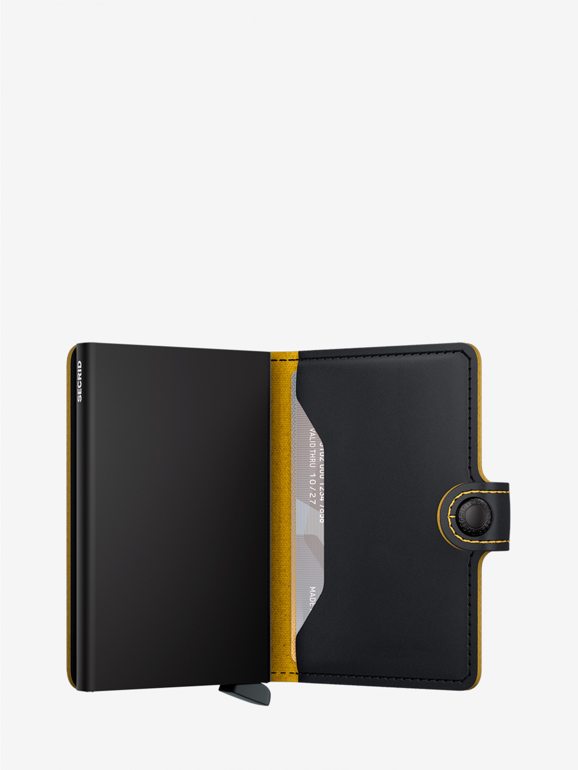 Cartera MM Secrid Negra y Amarilla