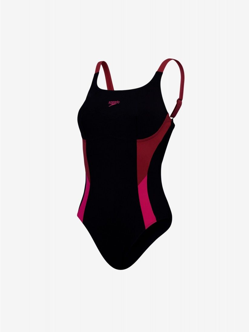 Fato de Banho Speedo Shaping Solid Splice Swimsuit