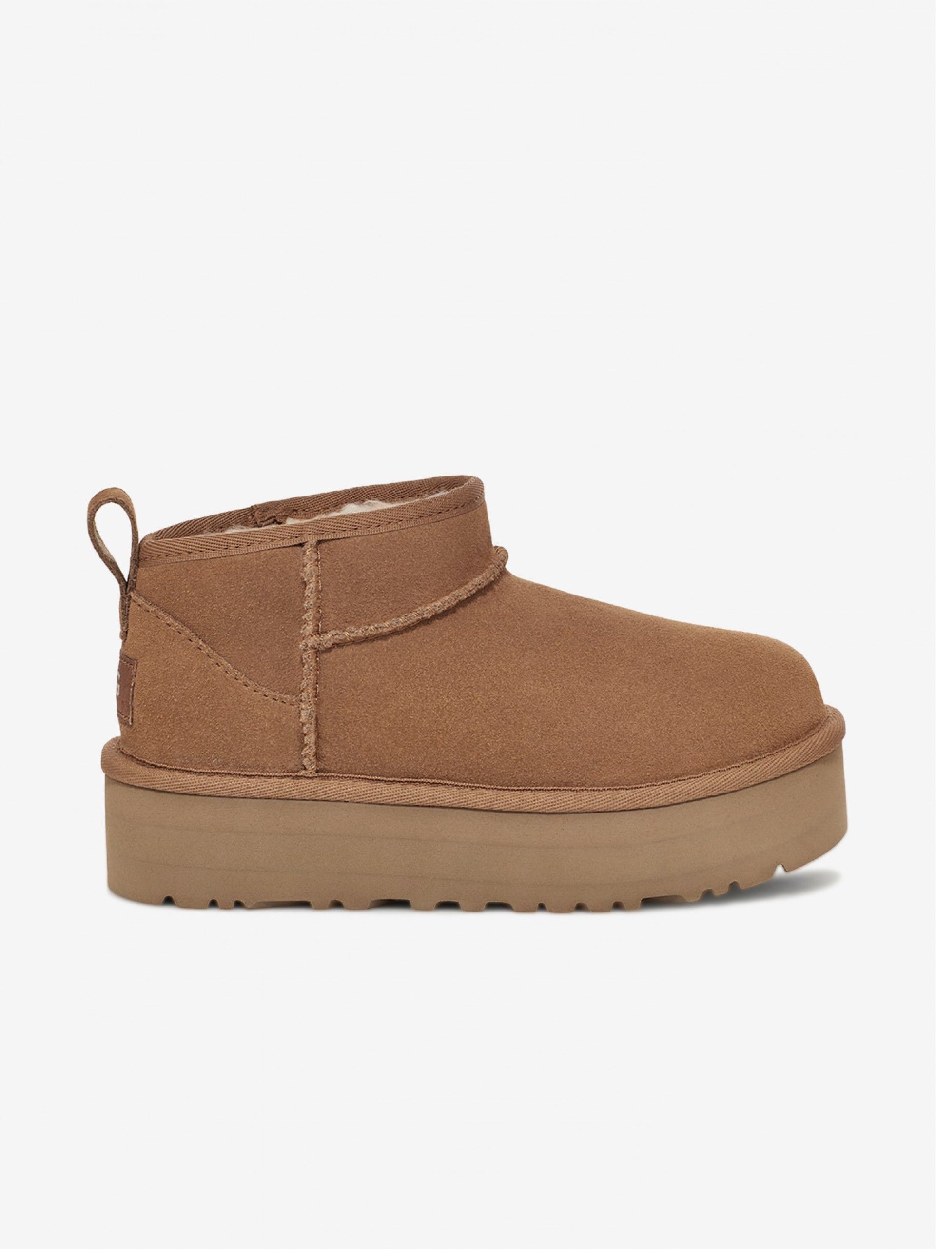 Botas Ugg Classic Ultra Mini Platform Camel Kids