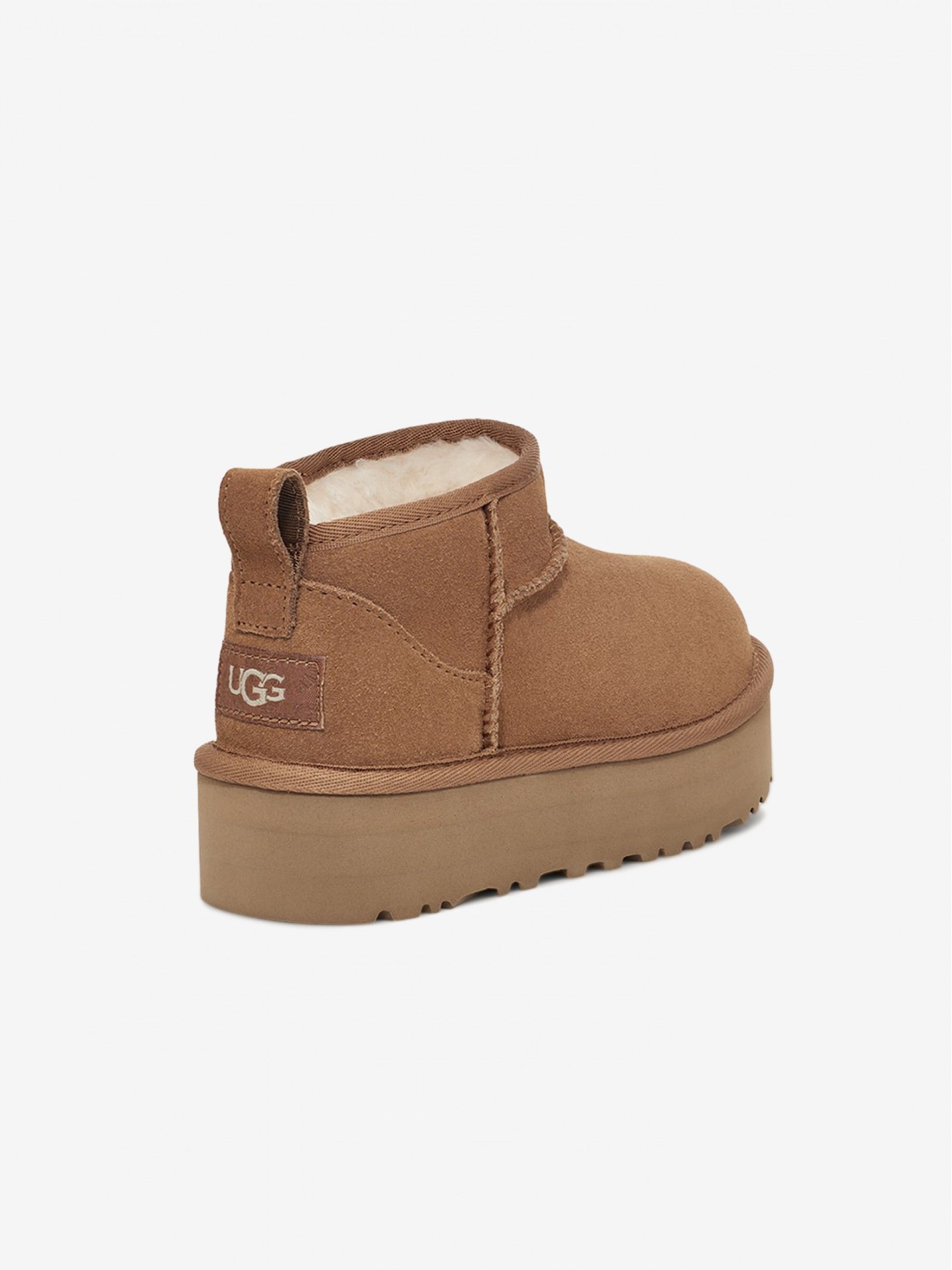 Botas Ugg Classic Ultra Mini Platform Camel Kids