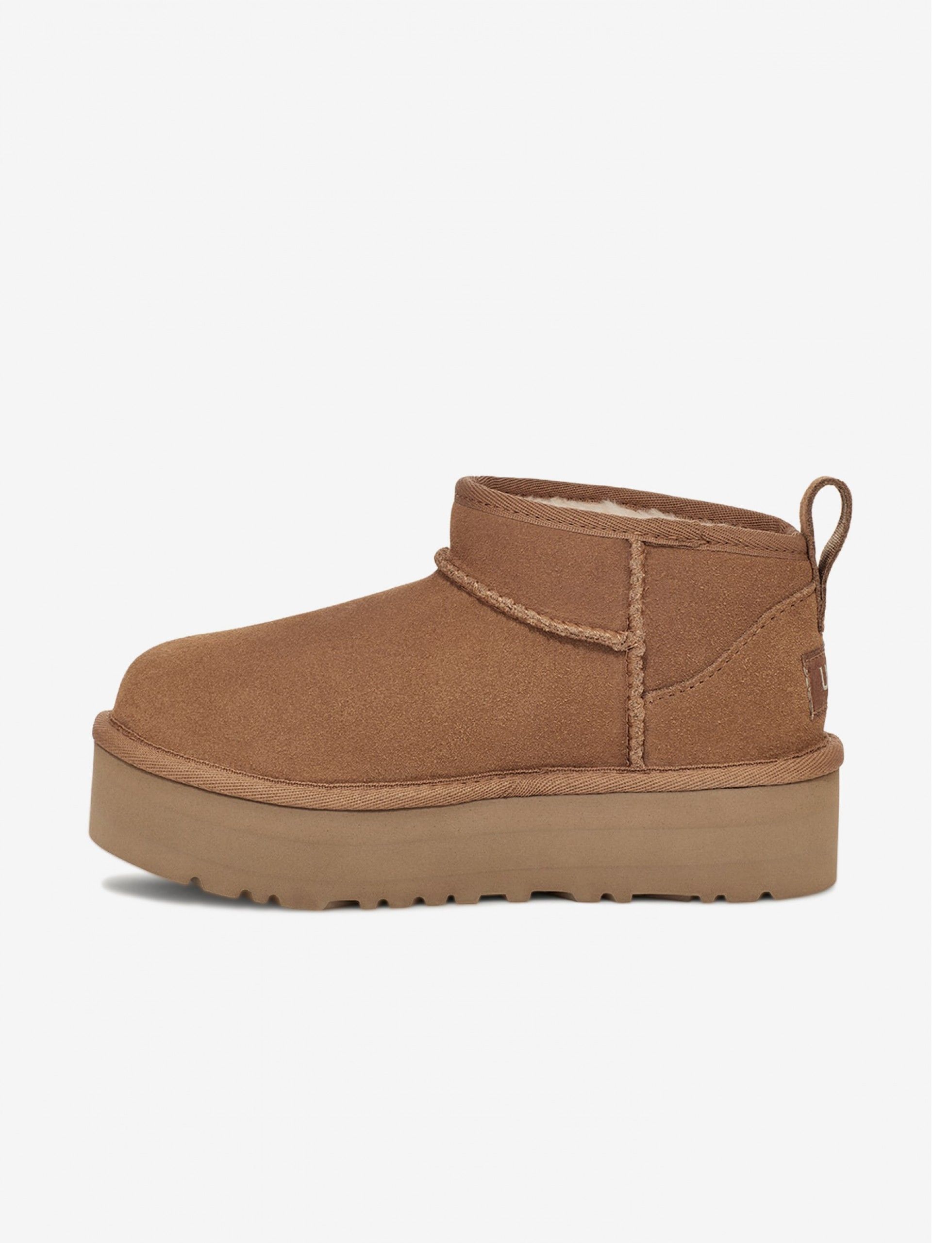 Botas Ugg Classic Ultra Mini Platform Camel Kids
