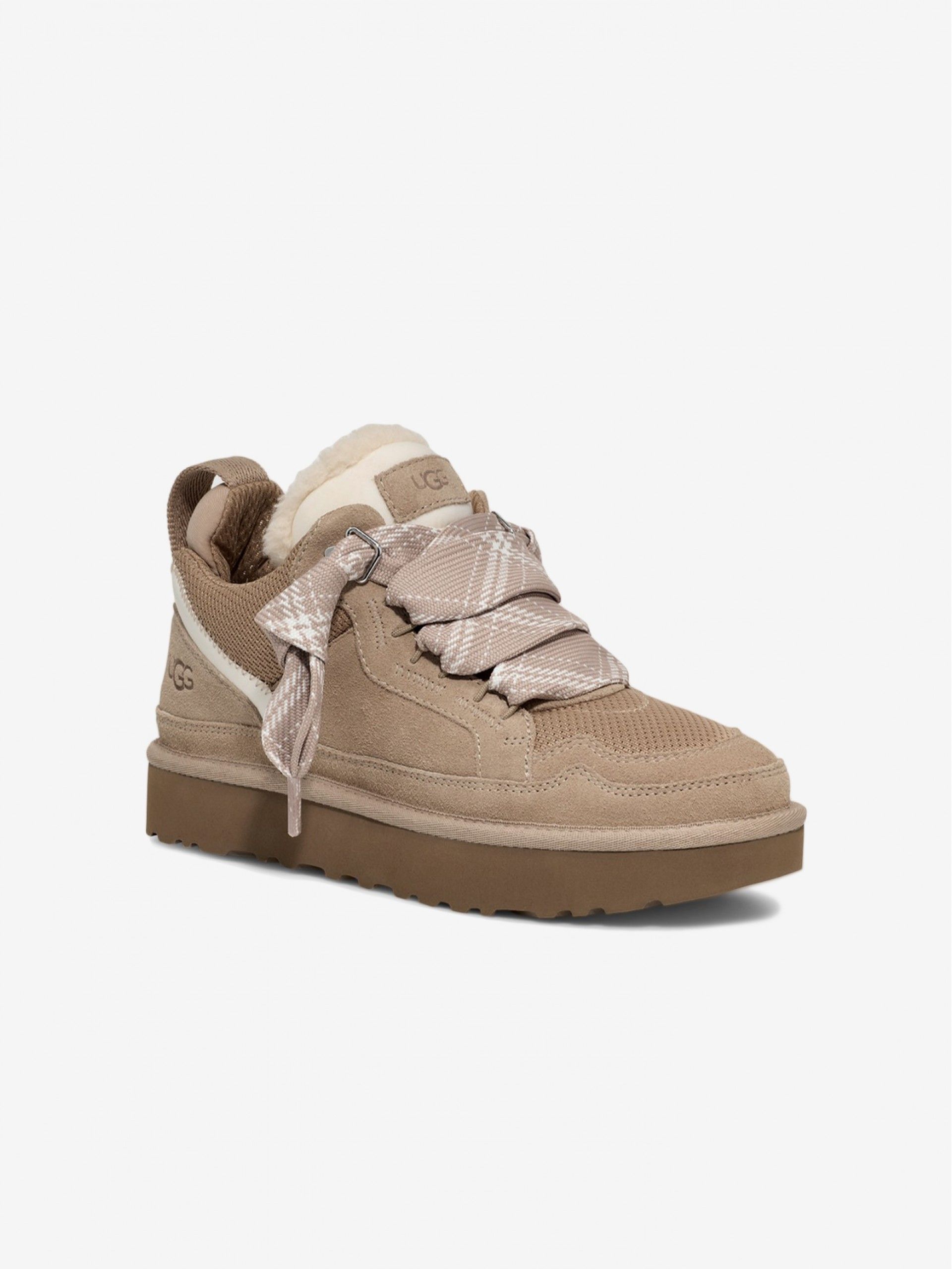 Ugg Lowmel Beige Sneakers For Women