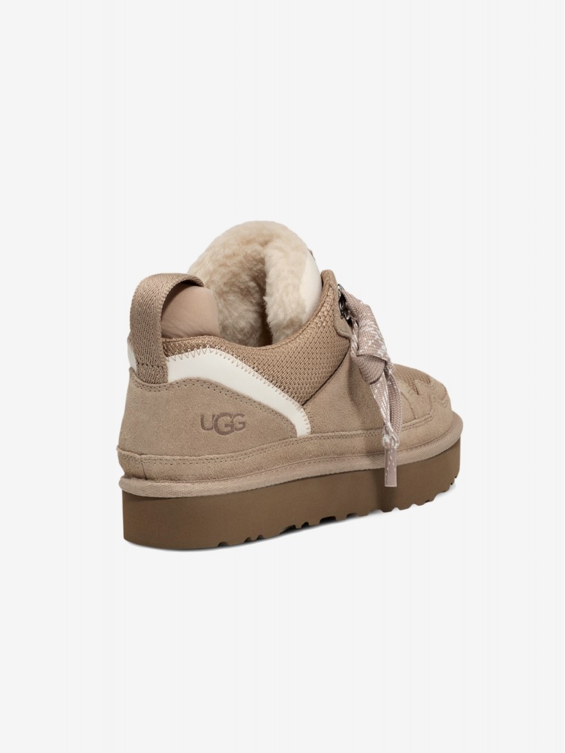 Sapatilhas Ugg Lowmel Bege Para Mulher