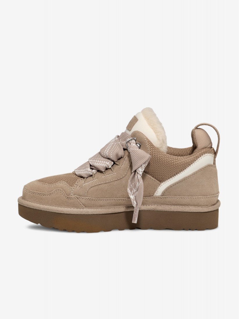 Sapatilhas Ugg Lowmel Bege Para Mulher
