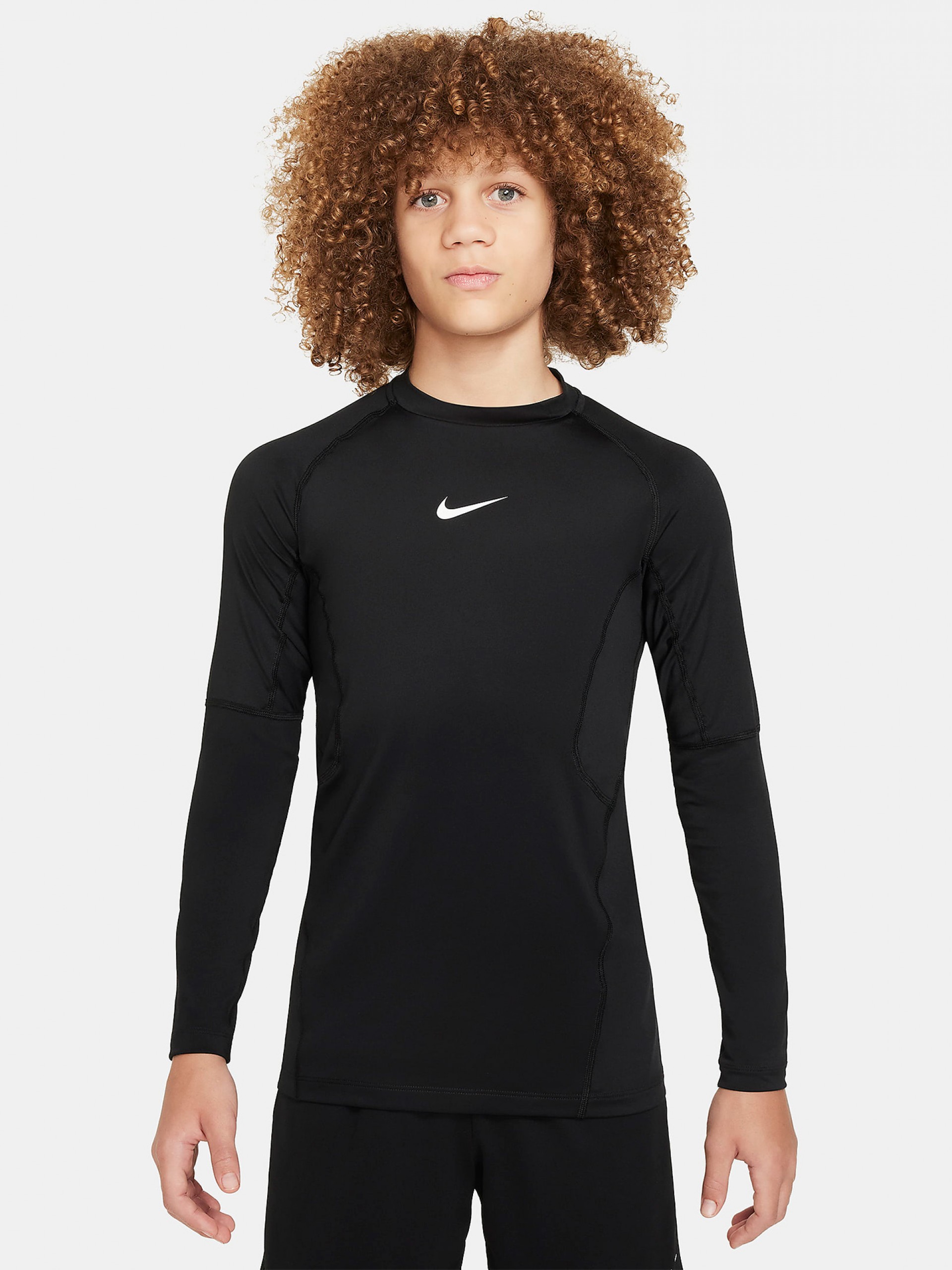 Camisola Nike Pro Preta Junior