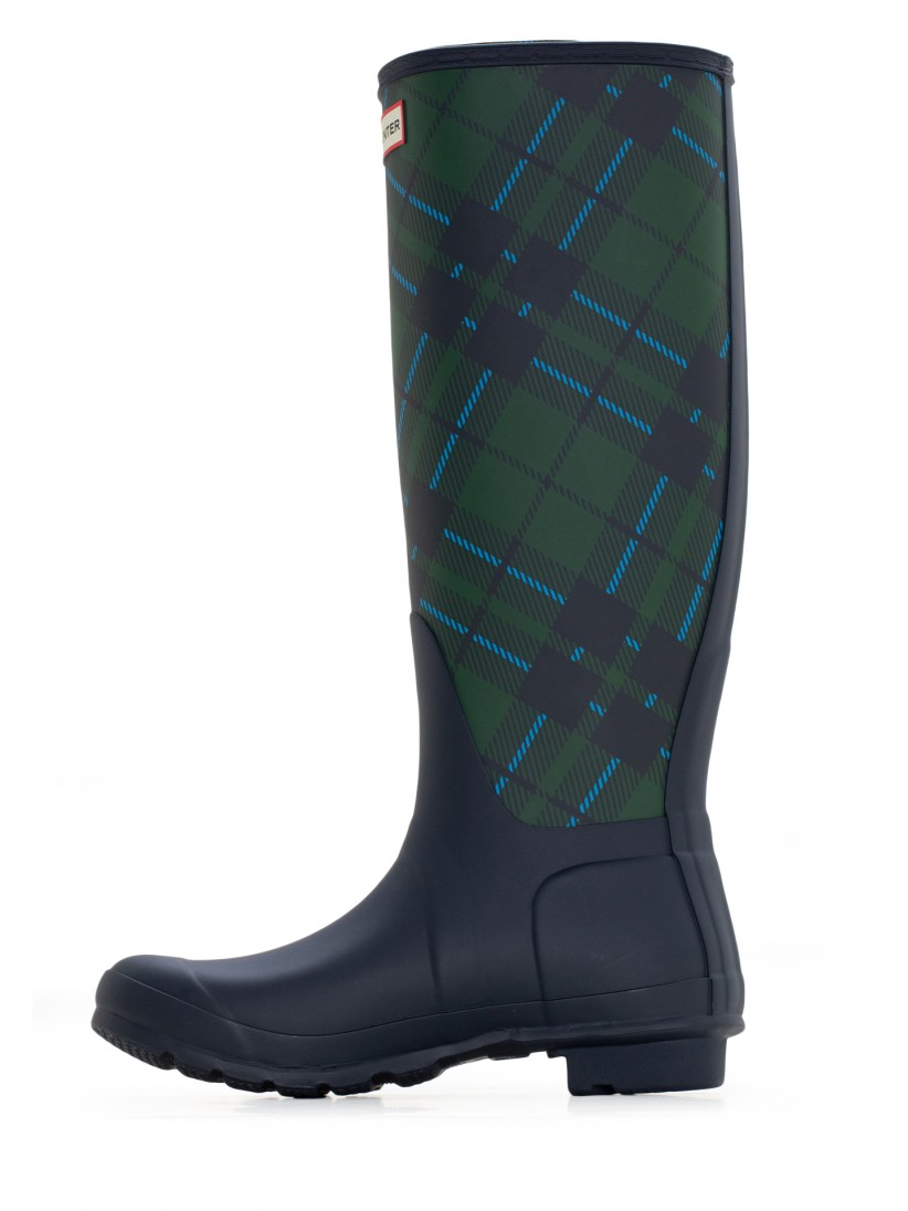 Botas Hunter Women's Original Tall Tartan Printed