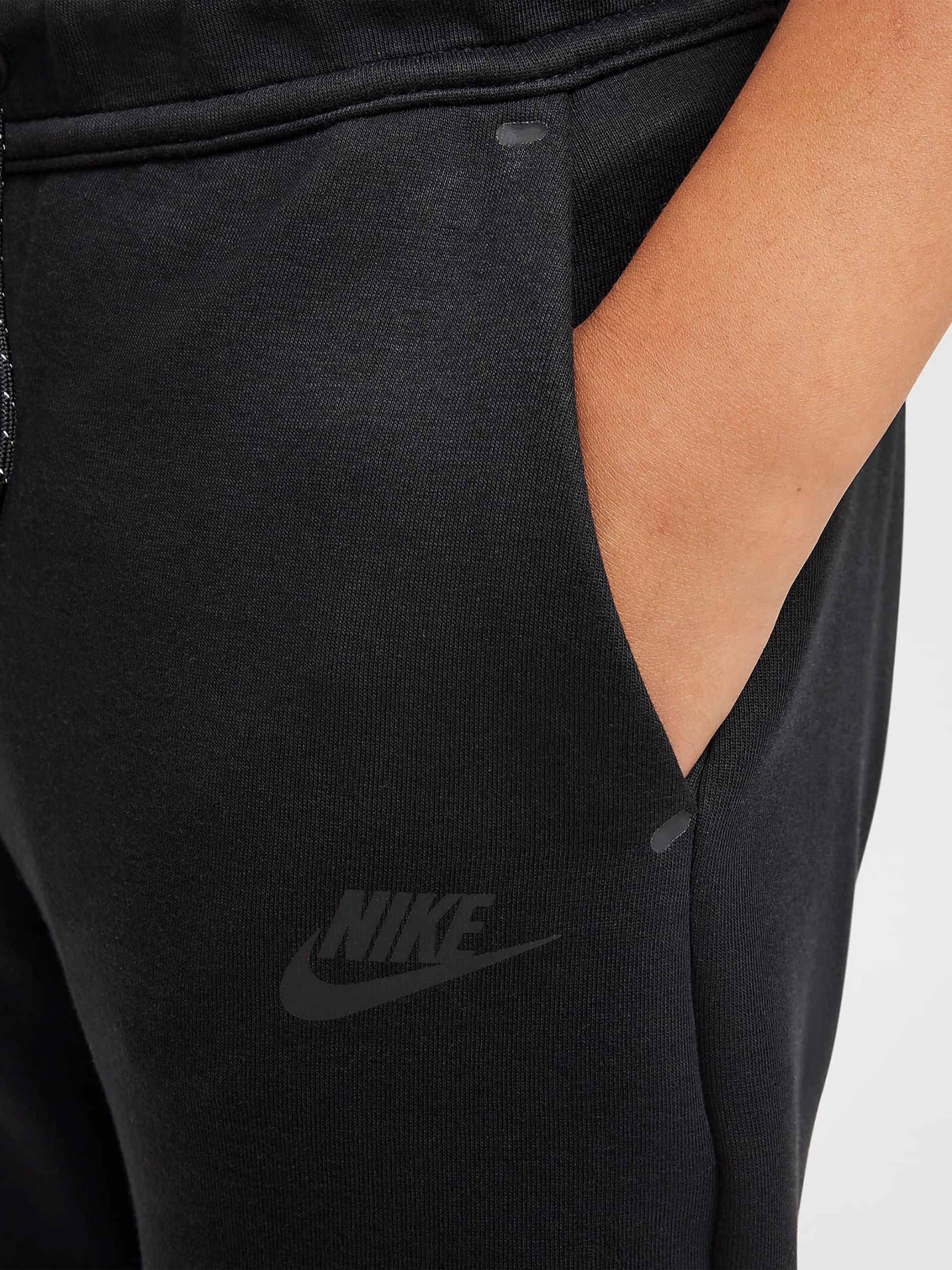 Nike Sportswear Tech Fleece Junior Black Trousers