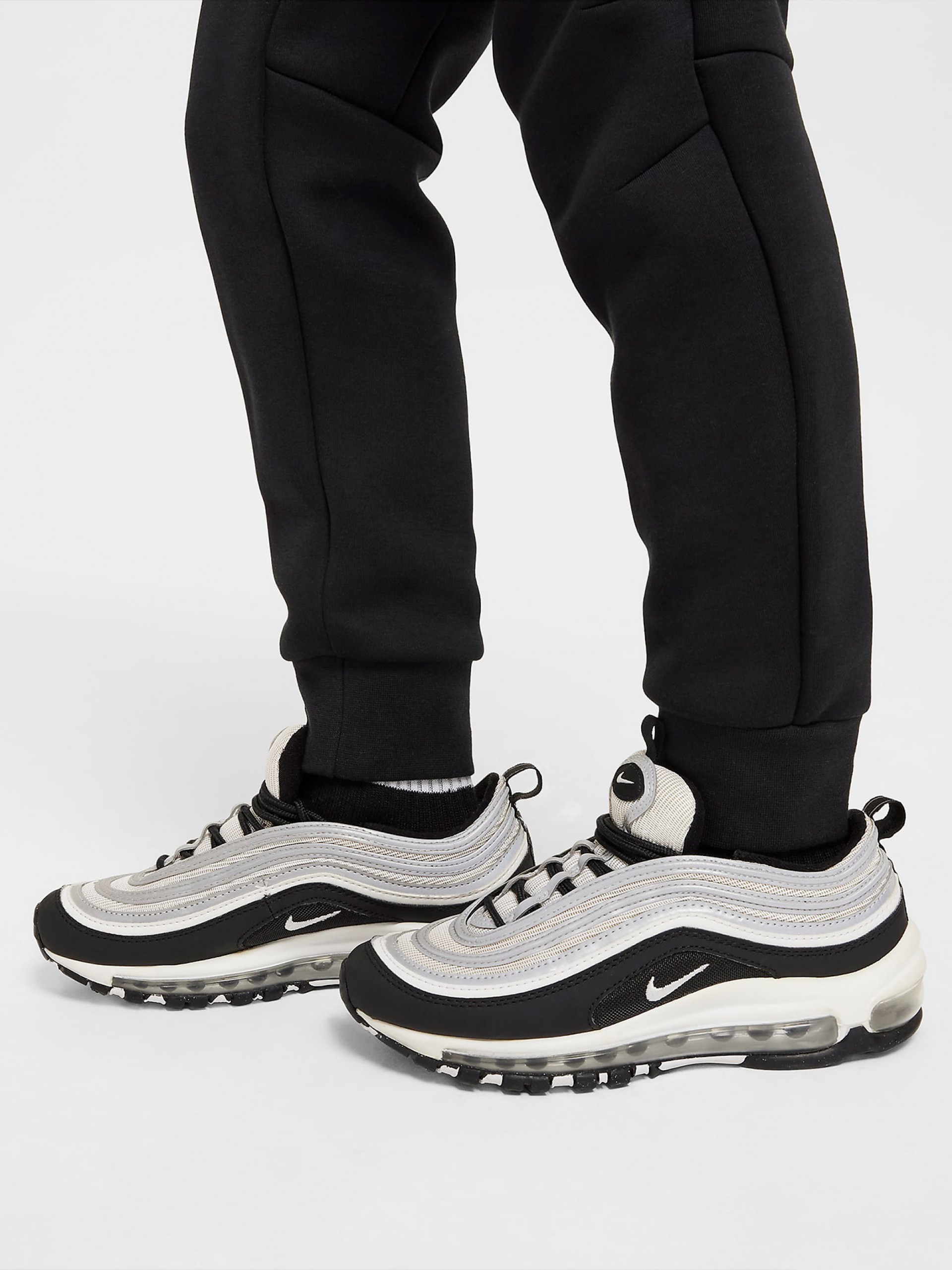 Nike Sportswear Tech Fleece Junior Black Trousers