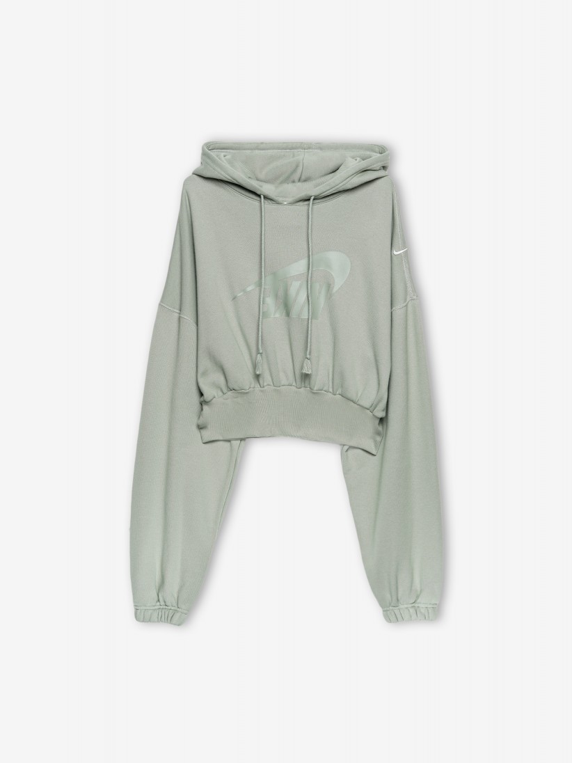 Sudadera con Capucha Nike Sportswear Oversized Cropped French Terry