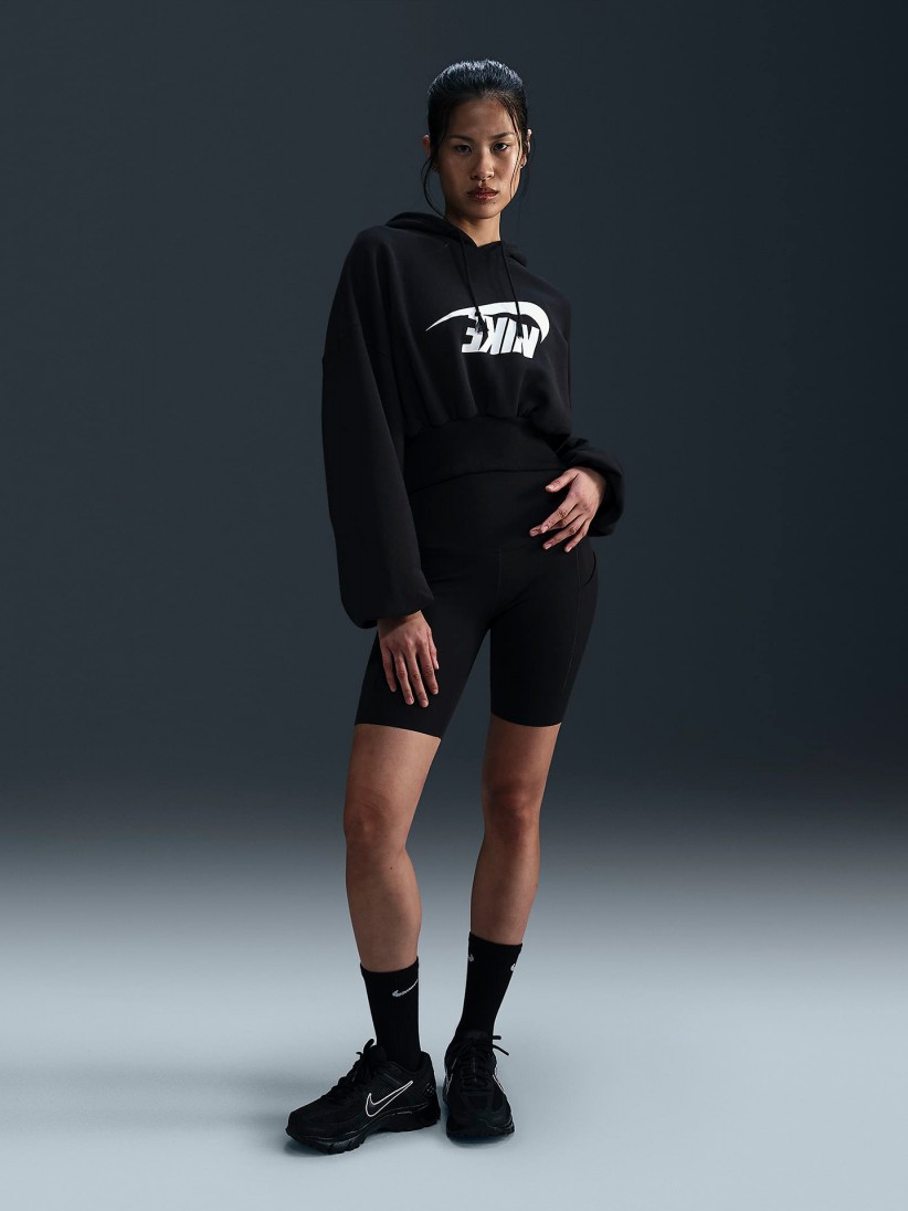 Sudadera con Capucha Nike Sportswear Oversized Cropped French Terry