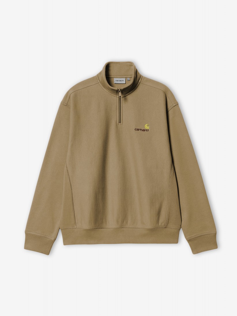 Sudadera Carhartt WIP Half Zip American Script