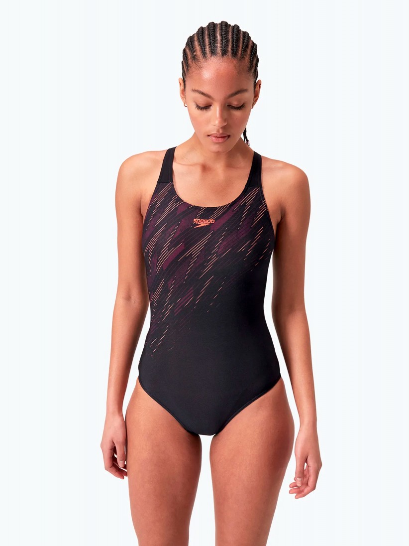 Speedo Hyperboom Placement Muscleback Swimsuit