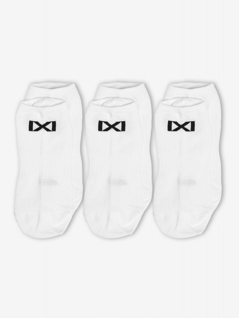 Pixis No Show 3PPK Socks