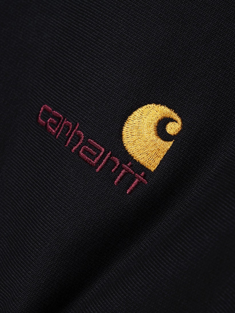 Sudadera Carhartt WIP Half Zip American Script